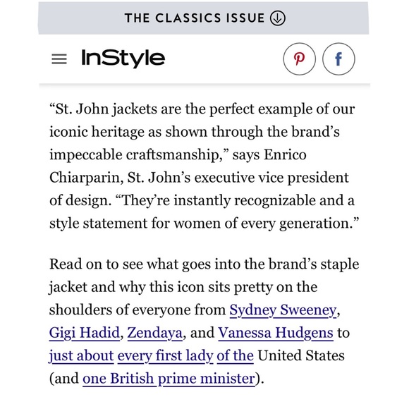 ST. JOHN black white checker print tweed long sleeves open front cardigan jacket - Picture 13 of 13